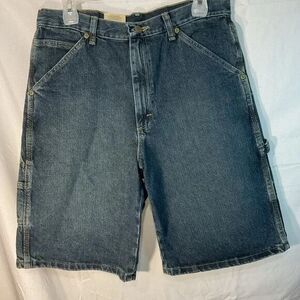 Men's Wrangler Five Star Premium Carpenter Shorts - Dark Indigo